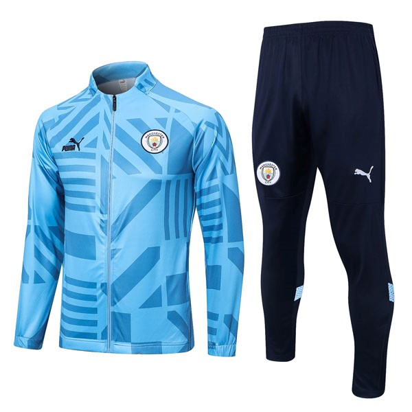 Giacca Manchester City 22/23 Blu